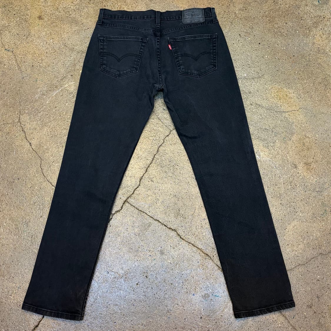 00s 미국 빈티지 리바이스 511 블랙진 약스판 청바지 상품이미지4
