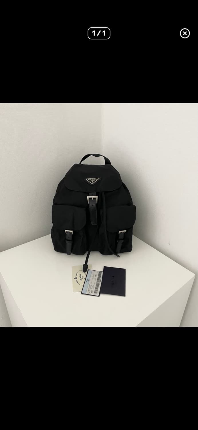 프라다백팩 스몰사이즈 정품 상품이미지1
