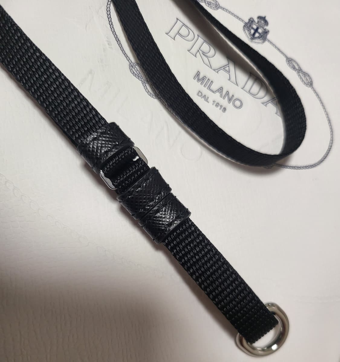 프라다 삼각 파우치 키링 2TT140 상품이미지5