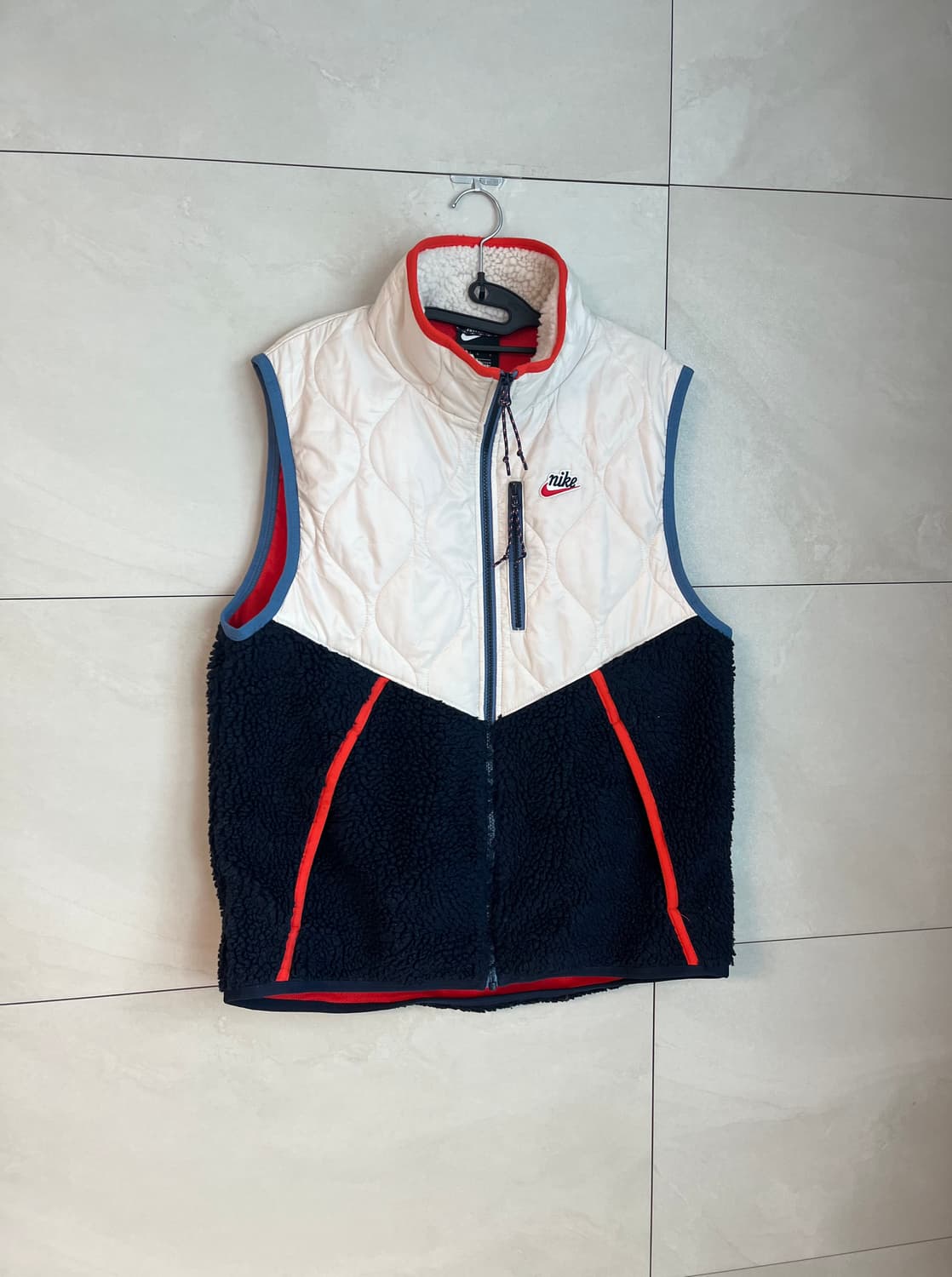 [L/100] 나이키 헤리티지 베스트 셰르파 조끼 상품이미지2