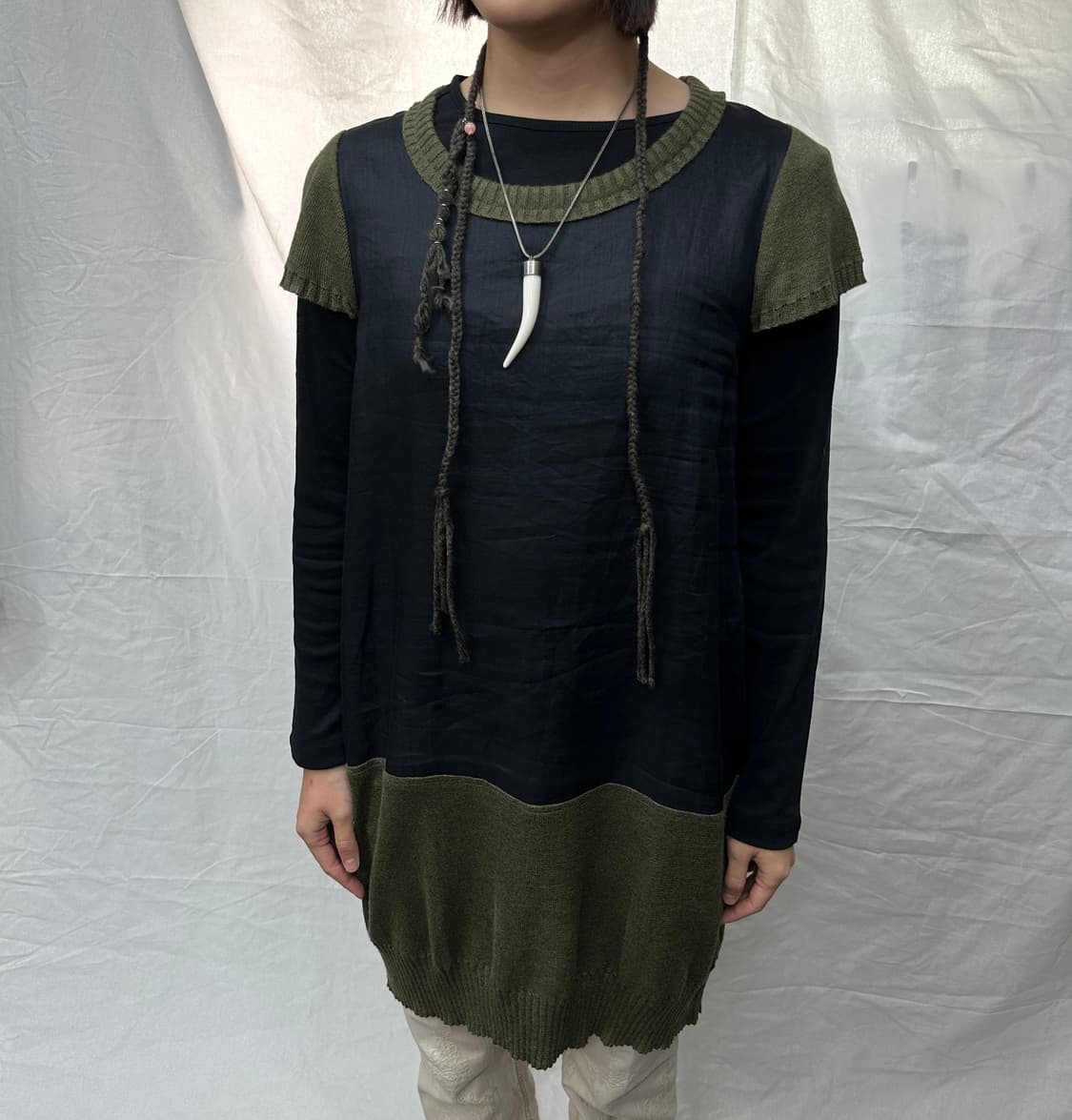 ambivalence 절개 원피스 상품이미지1