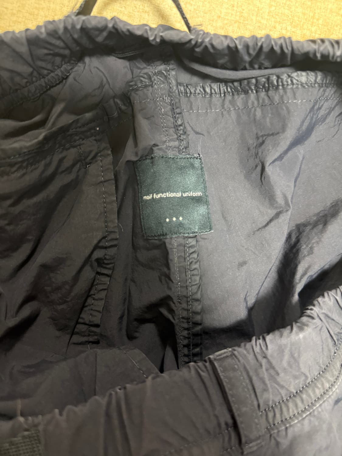 모이프 유니폼 팬츠 3사이즈, 차콜 상품이미지4