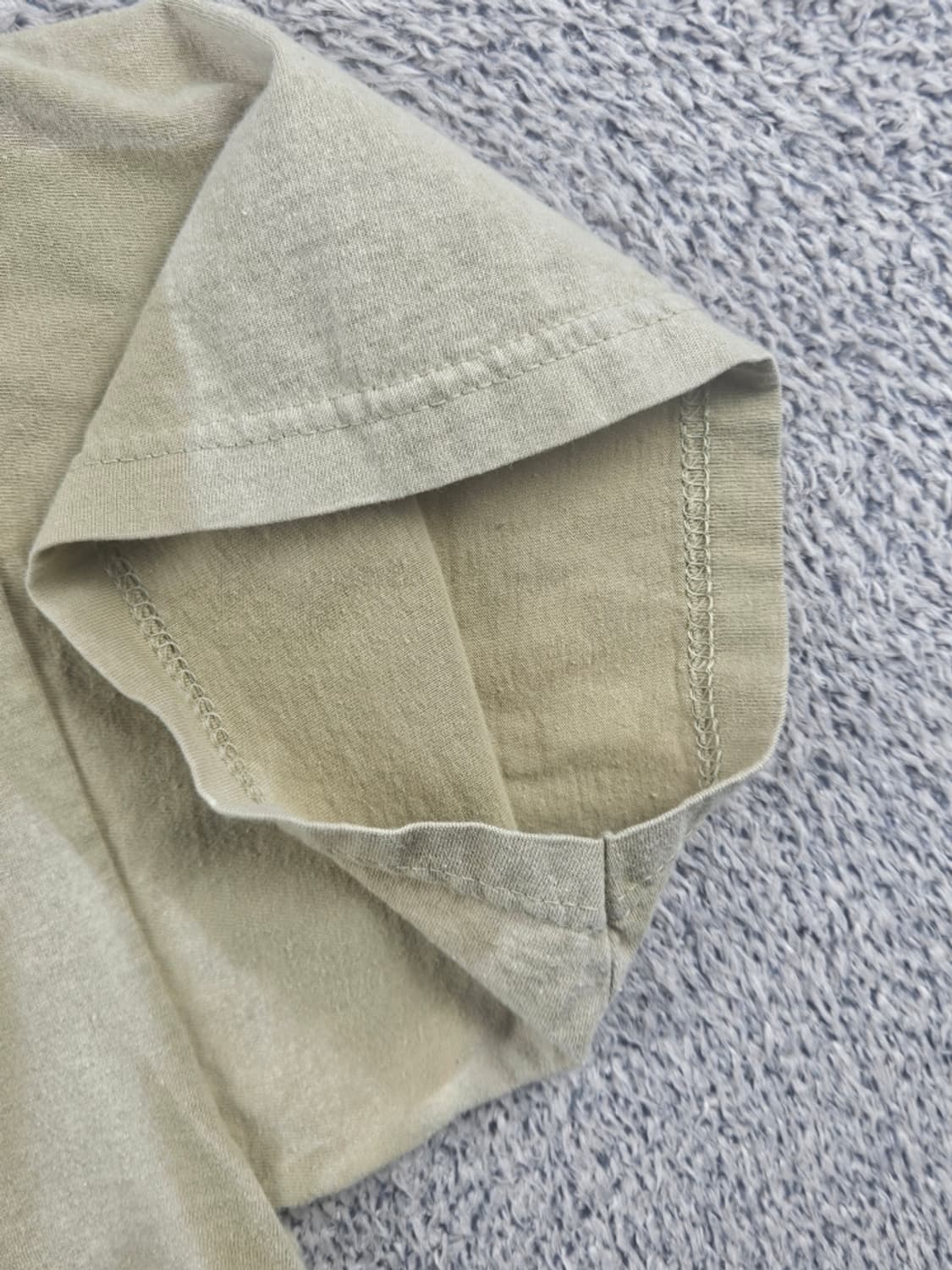 빈센트 스컬 프린팅 다잉워시드 커스텀 반팔 티셔츠 (M추정)/ 11373 상품이미지9