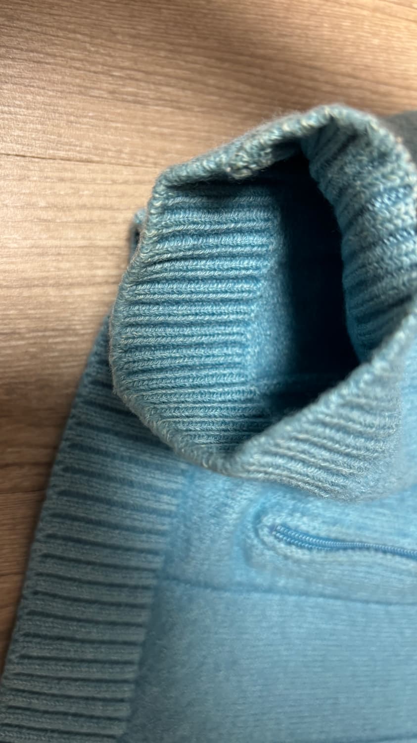 라코스테 블루 니트 집업 상품이미지5