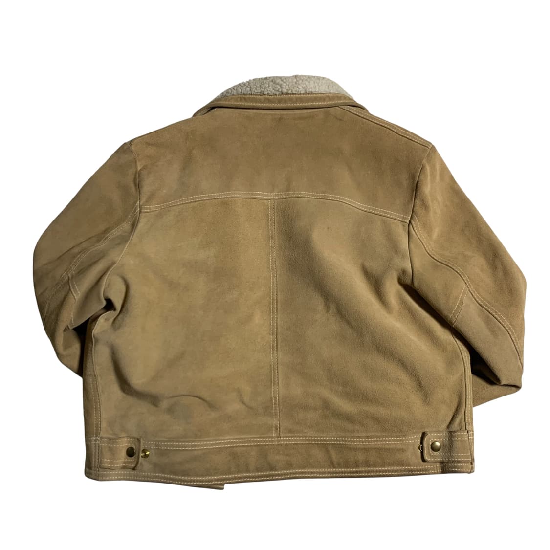 [XL] 70s suede Sherpa leather jacket 상품이미지8