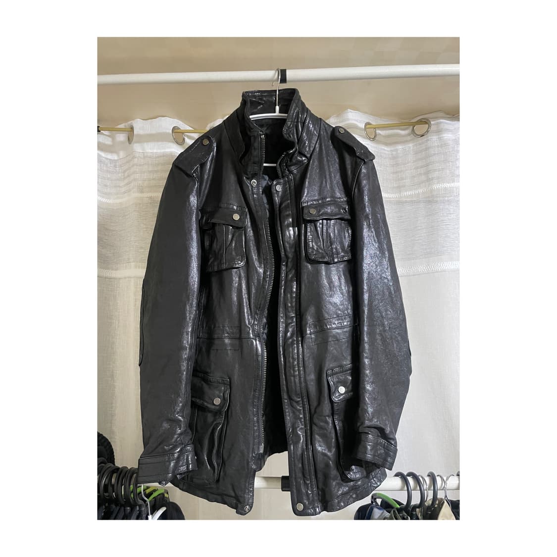 M65 빈티지 레더자켓 상품이미지1