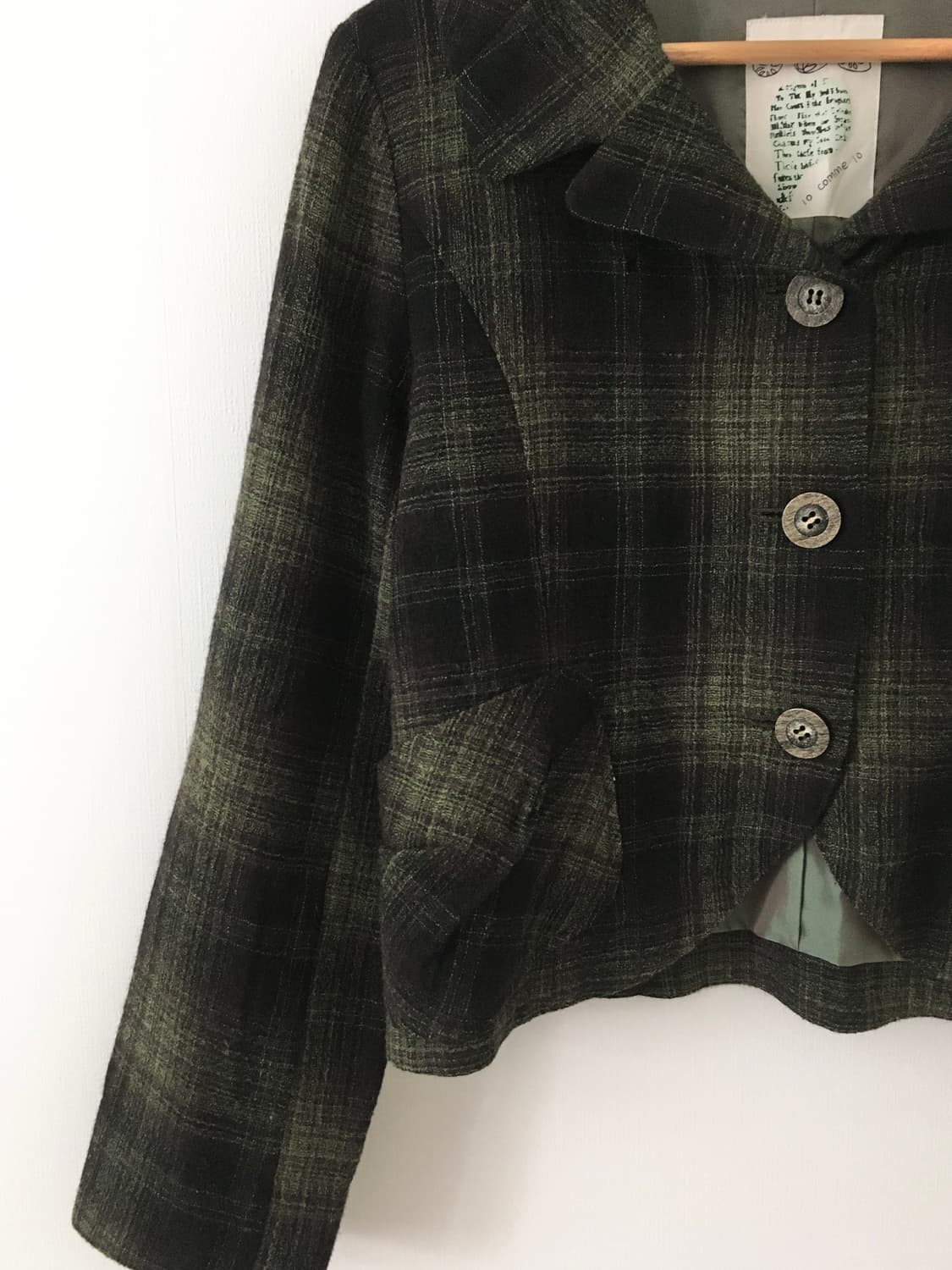 green check jacket  상품이미지6