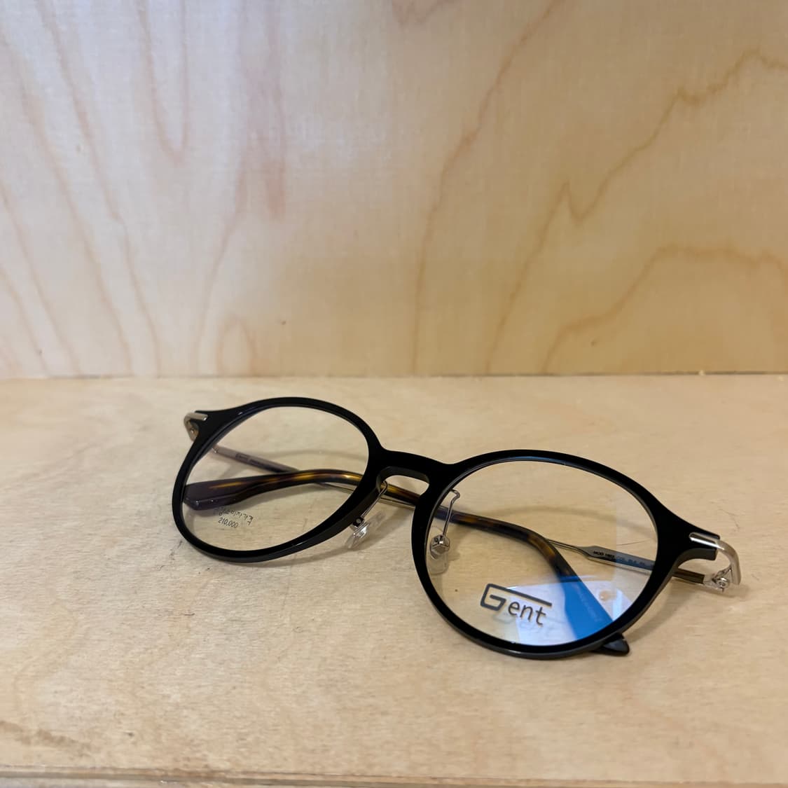 [Gent] 젠트 안경 MOD. 1603 BLK_SIL 상품이미지2