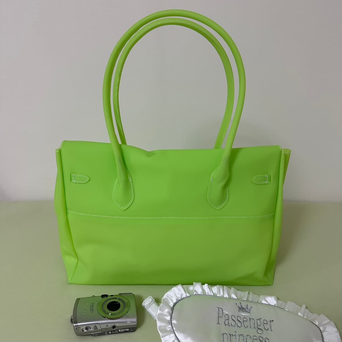 바로배송💚키키 젤리버킨백 그린💚 상품이미지2