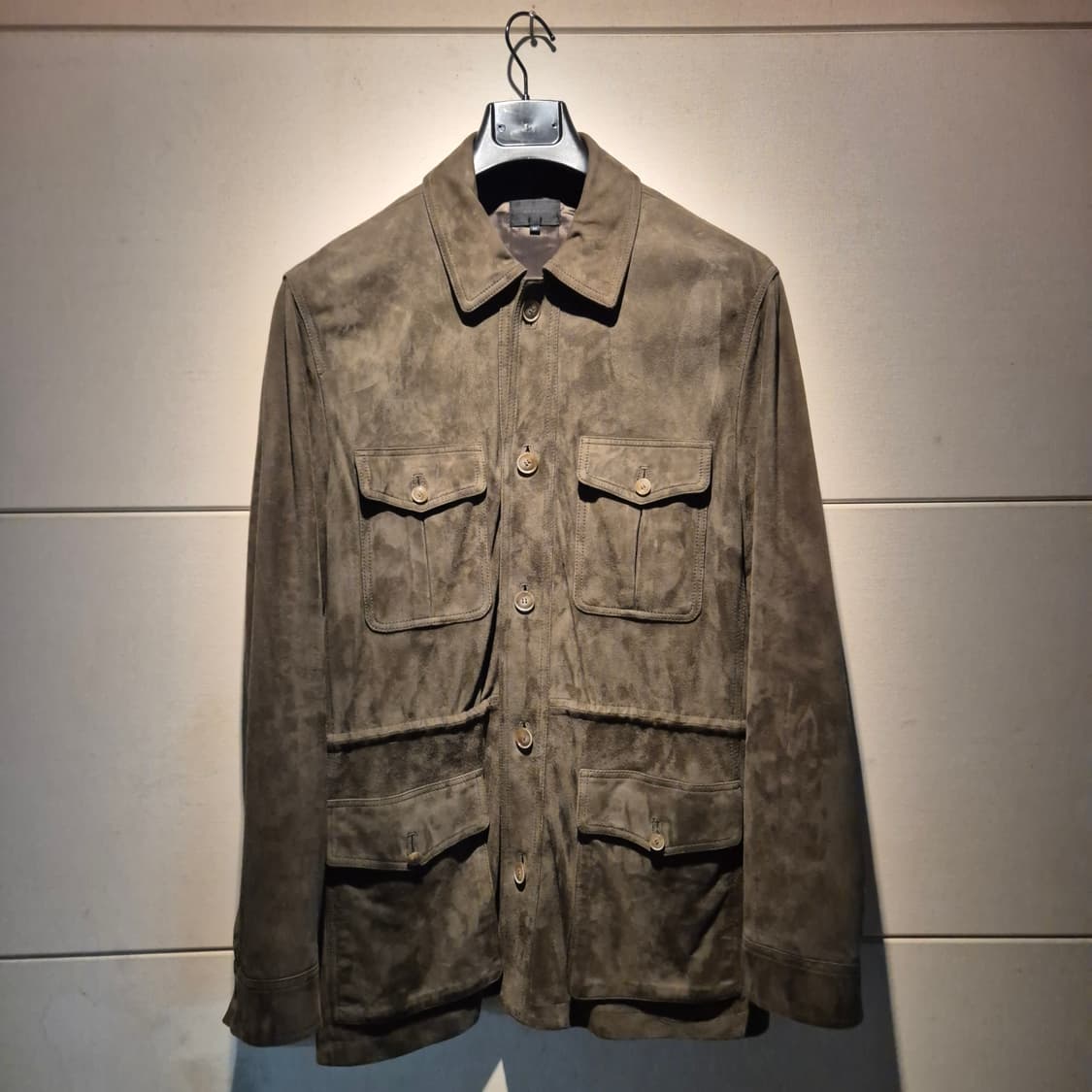 [52]사르토리아준x팔러 스웨이드 사파리/ 링자켓  라르디니 맨온더분 상품이미지1