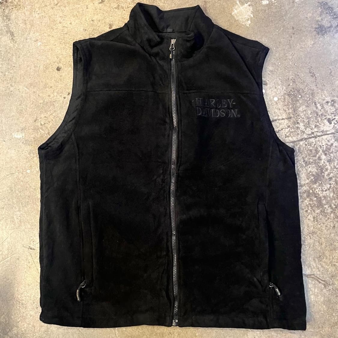 할리데이비슨 Fleece Skull Vest 상품이미지3