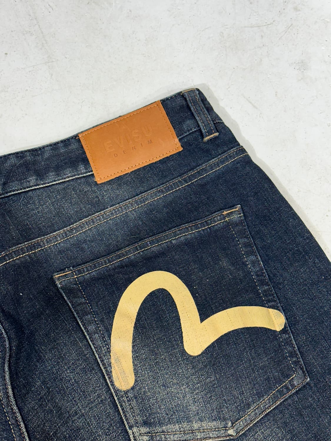 에비수 진청 다이콕 와이드 데님 팬츠 청바지 상품이미지6