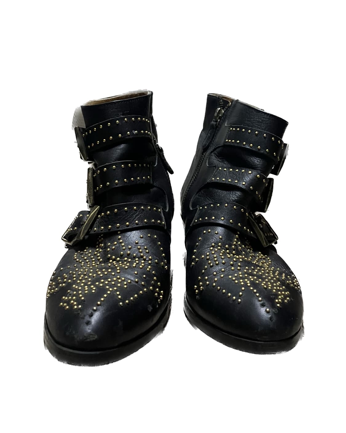 Westurn punk belt detail shoes 상품이미지2
