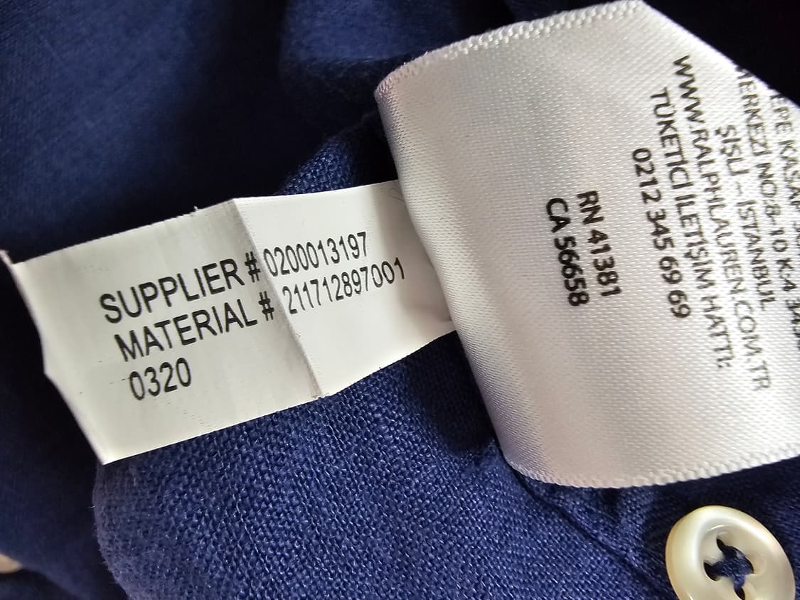 폴로 랄프로렌 정품 여성 린넨 셔츠 XS 상품이미지6