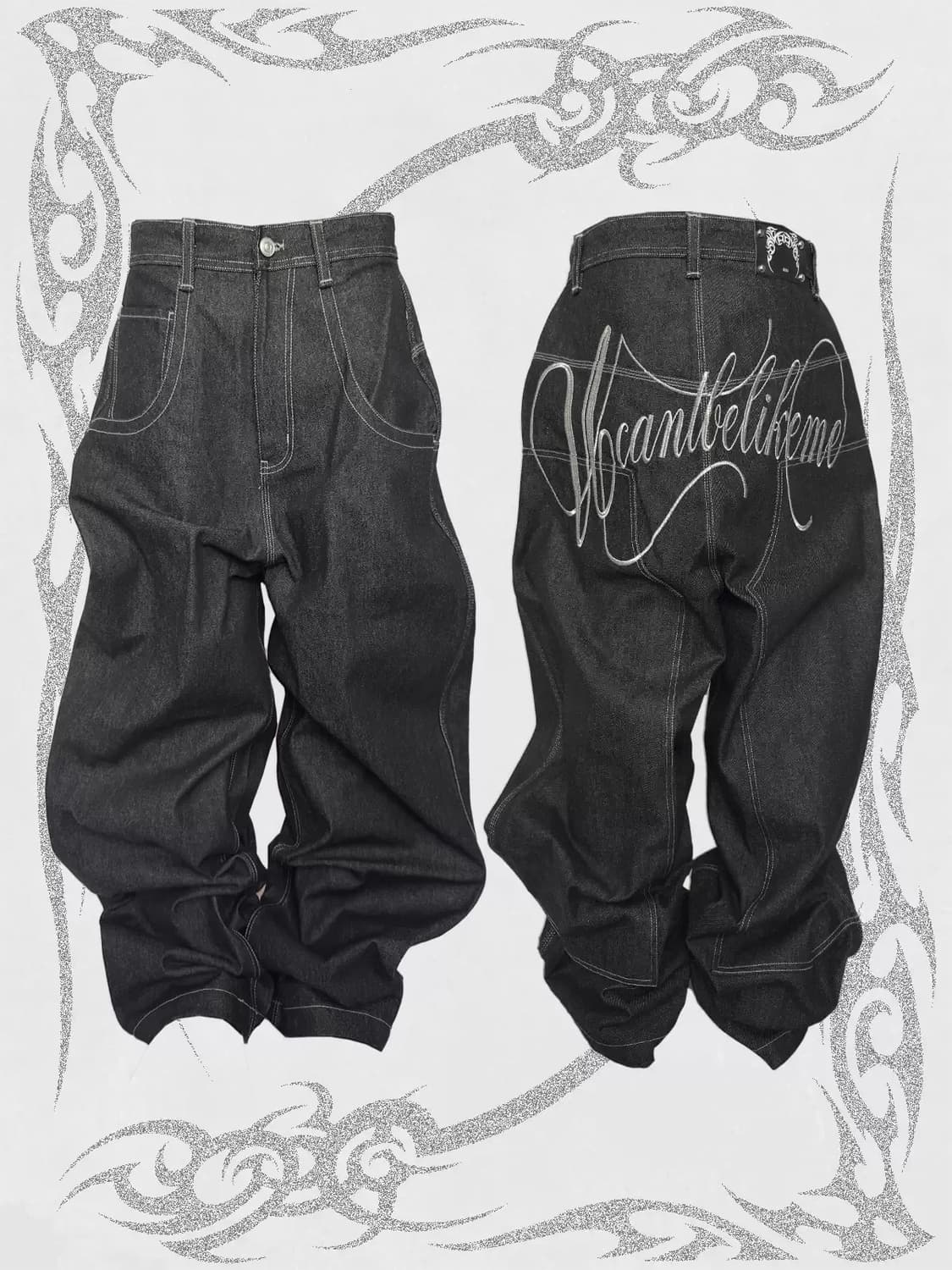 U Can’t Be Like Me Denim 상품이미지1