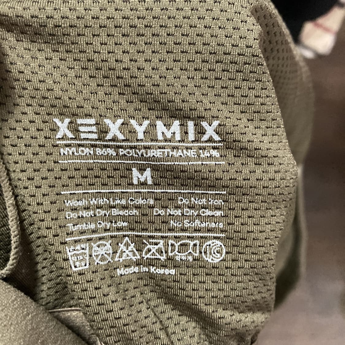 젝시믹스 여성 스퀘어넥 나시 카키 M 상품이미지4