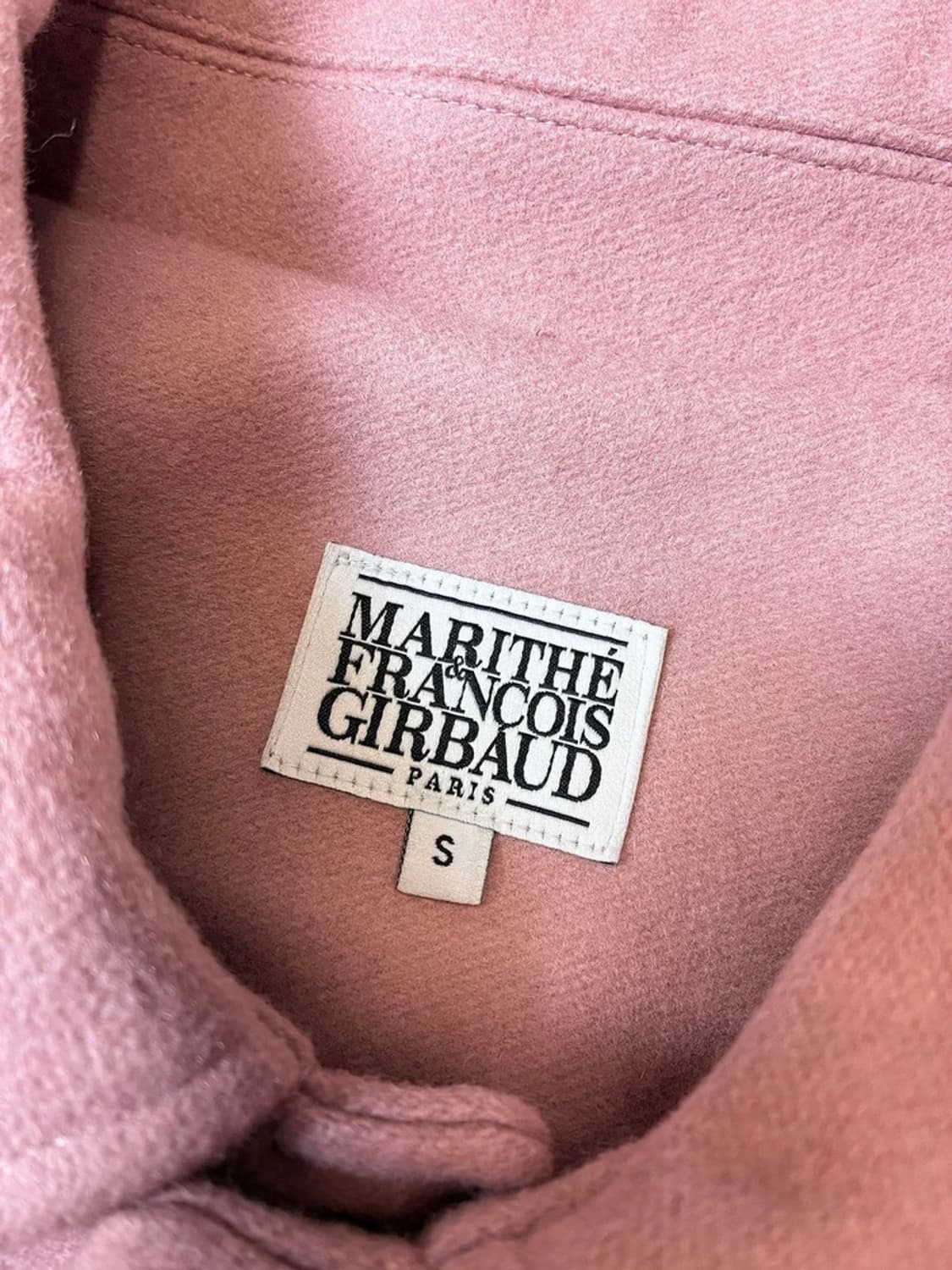 마리떼프랑소와저버 핑크 스냅버튼 크롭 바시티 자켓 PN7635 상품이미지6