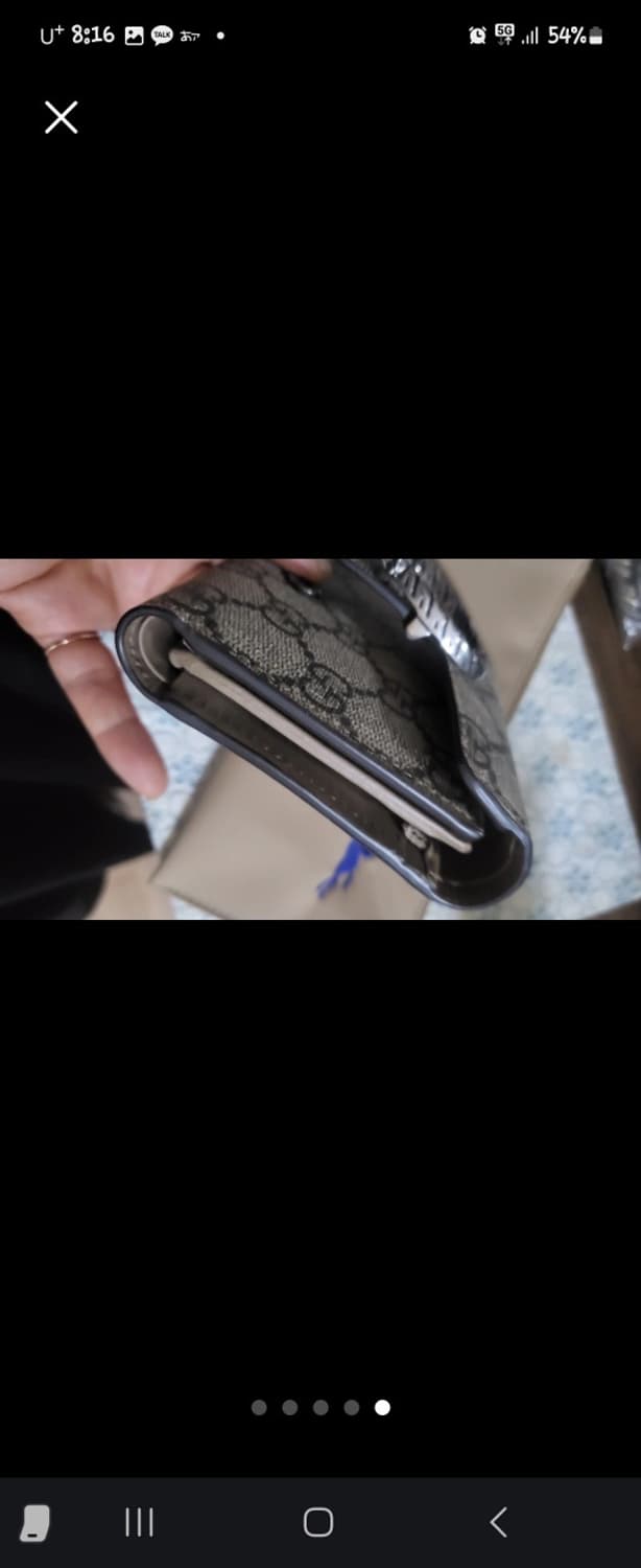 구찌 디오니소스 반지갑 거의 새상품 상품이미지4