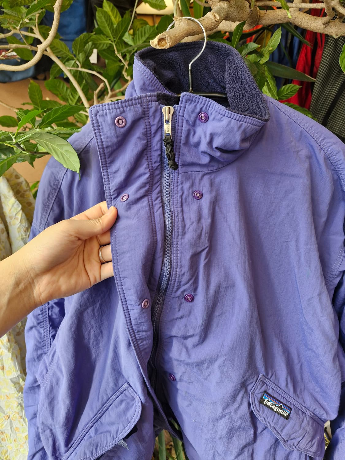 Z-491 파타고니아 캐플린 쉘드 신칠라 봄버 웜업 자켓  상품이미지6