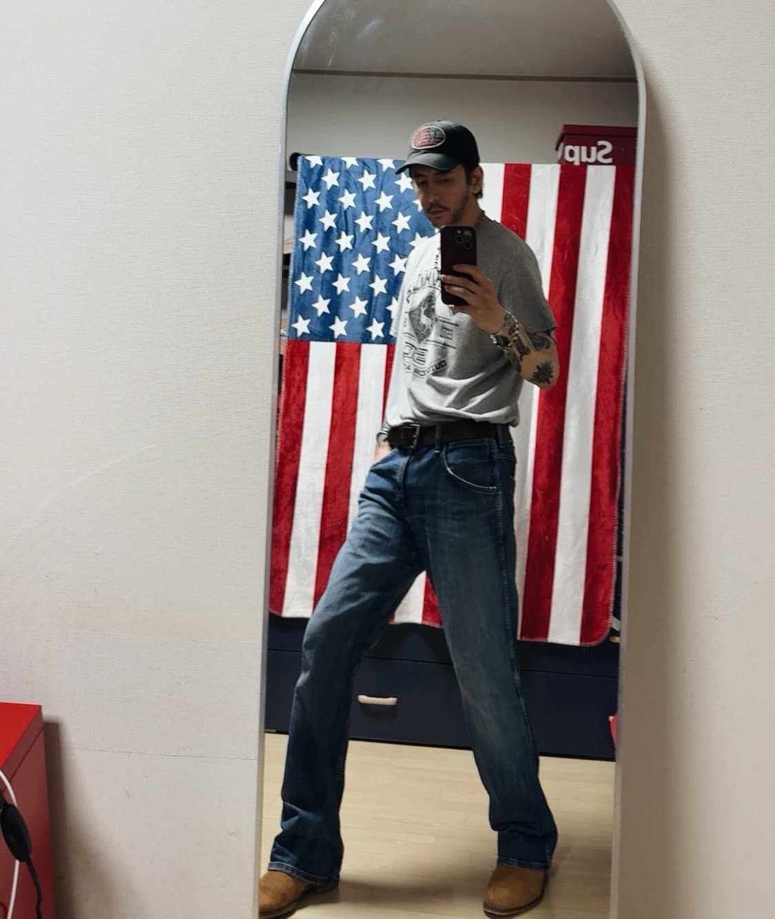 랭글러 부츠컷 Wrangler Western boot cut [34] 상품이미지5