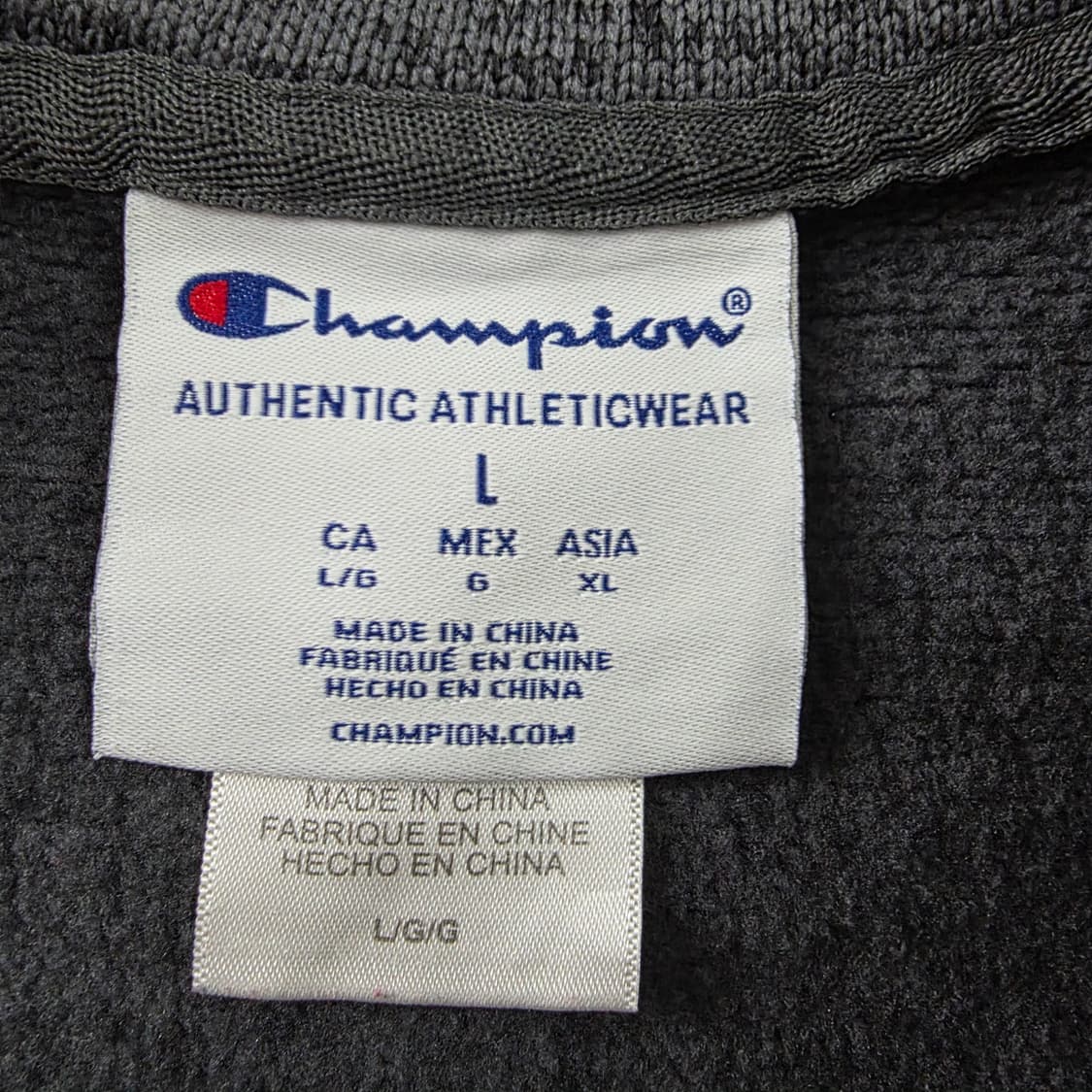 챔피온 반집업 플리스 티셔츠 상품이미지9