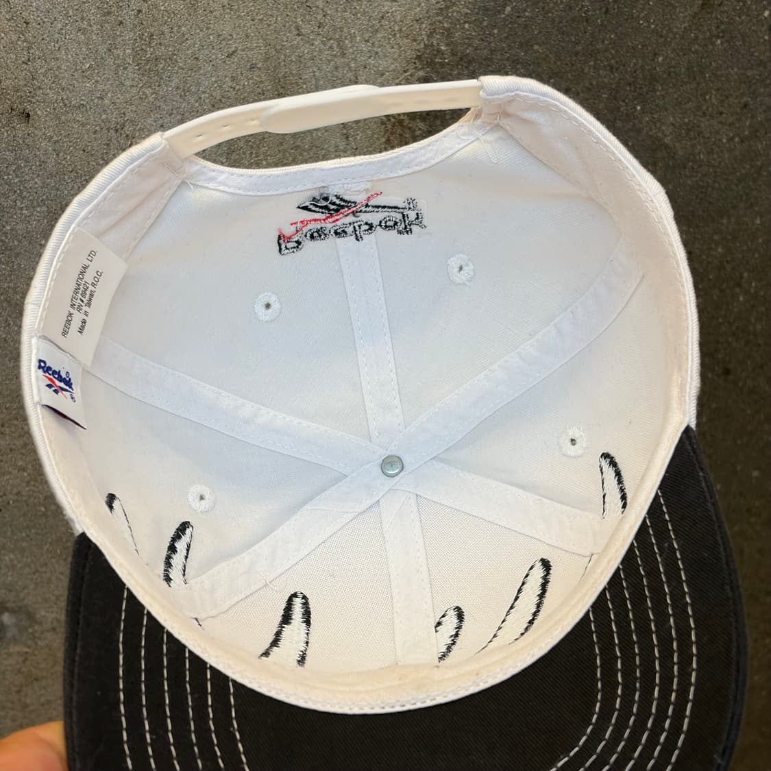 90s USA 빈티지 리복 오아시스 트러커 볼캡 야구모자 모자 상품이미지8