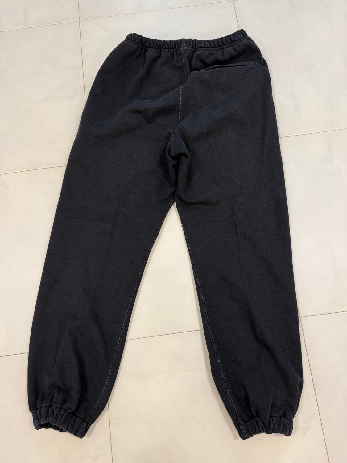 에센스룸 블라인드파일즈 스웻팬츠 블랙 L(32-34) 상품이미지3