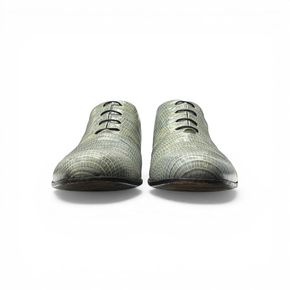 엠포리오 아르마니 리자드 엠보 옥스포드 슈즈 상품이미지3