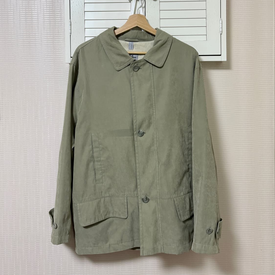 빈티지 숏 트렌치 자켓 상품이미지1