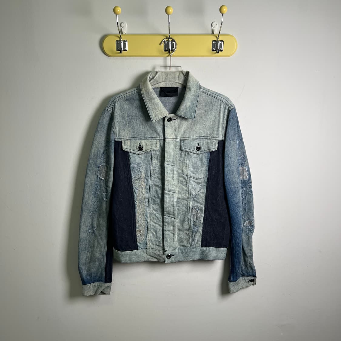 디젤 블랙 골드 자레디 패치 데님 자켓 44 상품이미지1