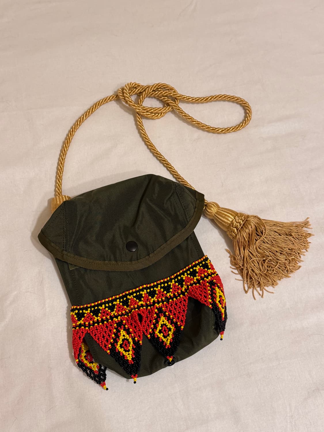 나나서카 /77circa 비즈 밀러터리 크로스백 상품이미지8