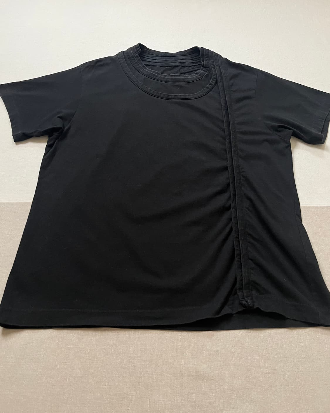 요지야마모토 ground y 레이어패널 티셔츠 yohji yamamoto 상품이미지6