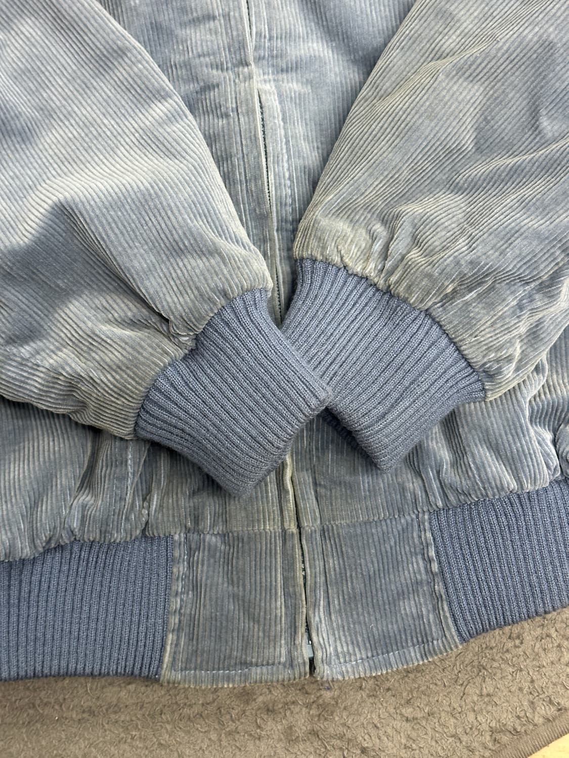 80s Sears 코듀로이 봄버 자켓 2XL 상품이미지6