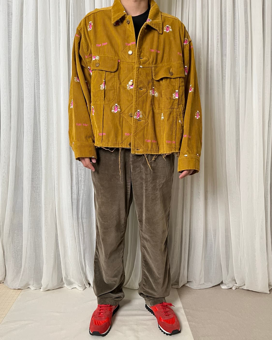 더블렛 베트남자수 코듀로이 자켓 doublet 20aw 상품이미지8