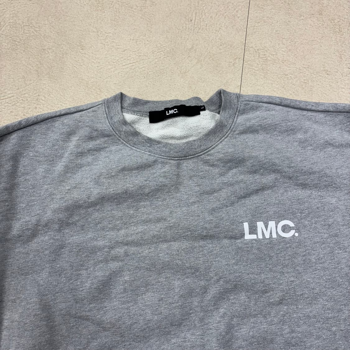 Lmc 빅로고 그레이 맨투맨 상품이미지2