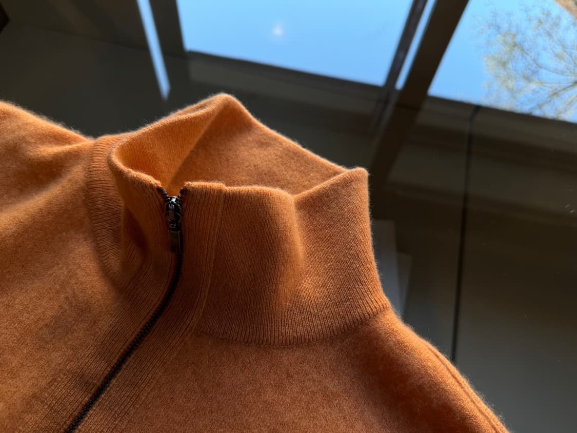 조르지오 아르마니 캐시미어 짚업 니트 105 상품이미지9