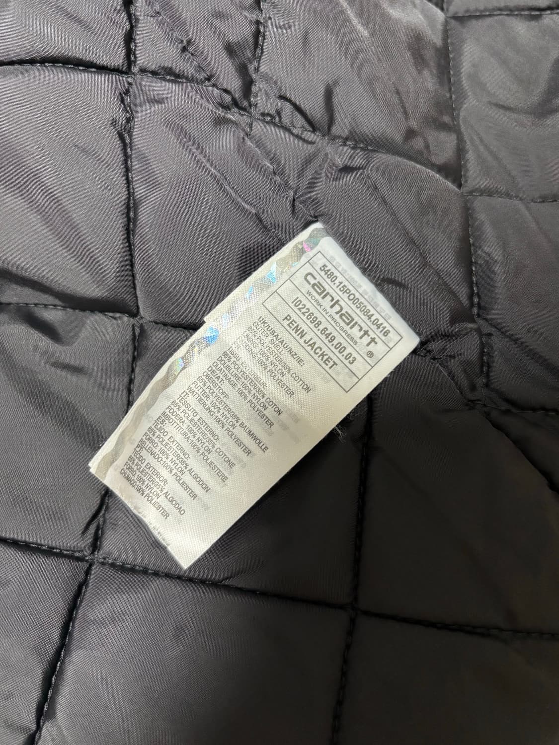 칼하트 카모 PENN JACKET m 상품이미지7