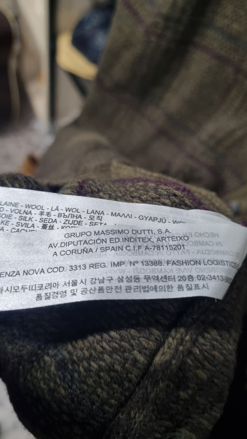 (마시모두띠) Massimo Dutti (100사이즈) 캐시미어 베스트  상품이미지5