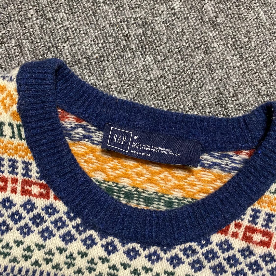 🌊GAP multi pattern knit  상품이미지6