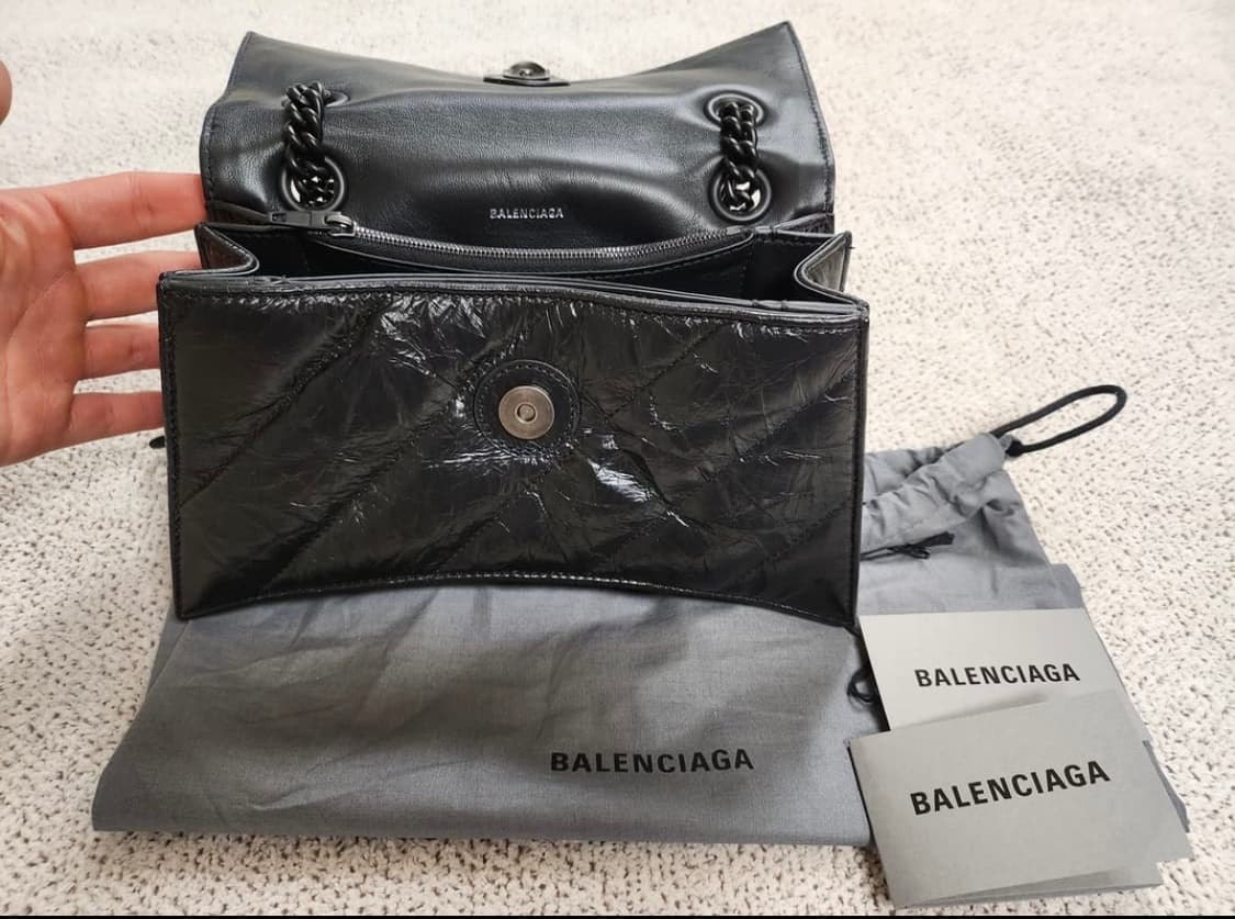 발렌시아가 크러쉬 스몰 체인 퀼팅 백 상품이미지6