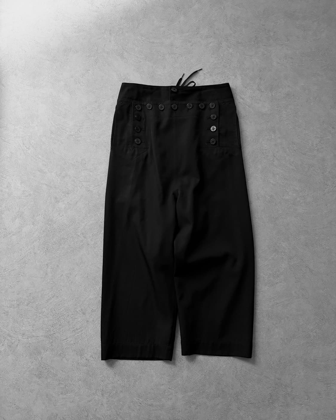 준야와타나베 버튼 울 크롭팬츠 상품이미지1