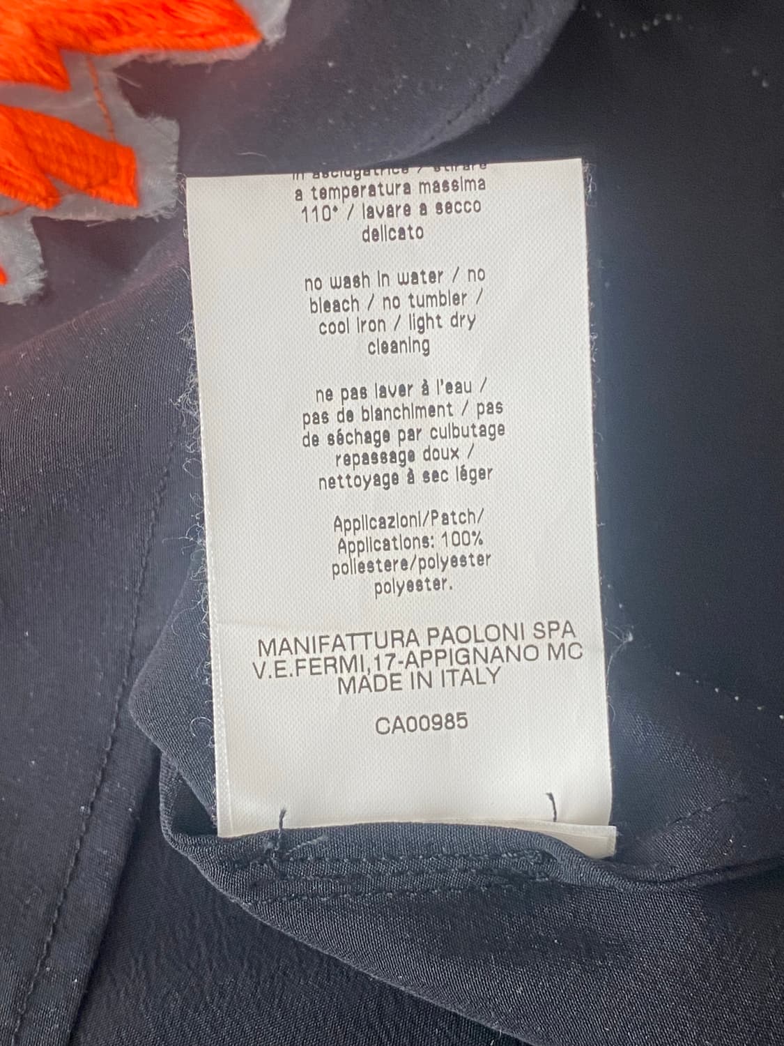 MSGM 아트웤 실크 블라우스(38) 상품이미지10