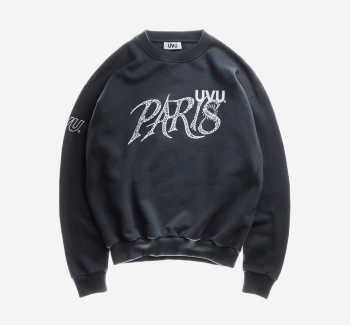 Uvu paris 25 crew neck ink blue 상품이미지1