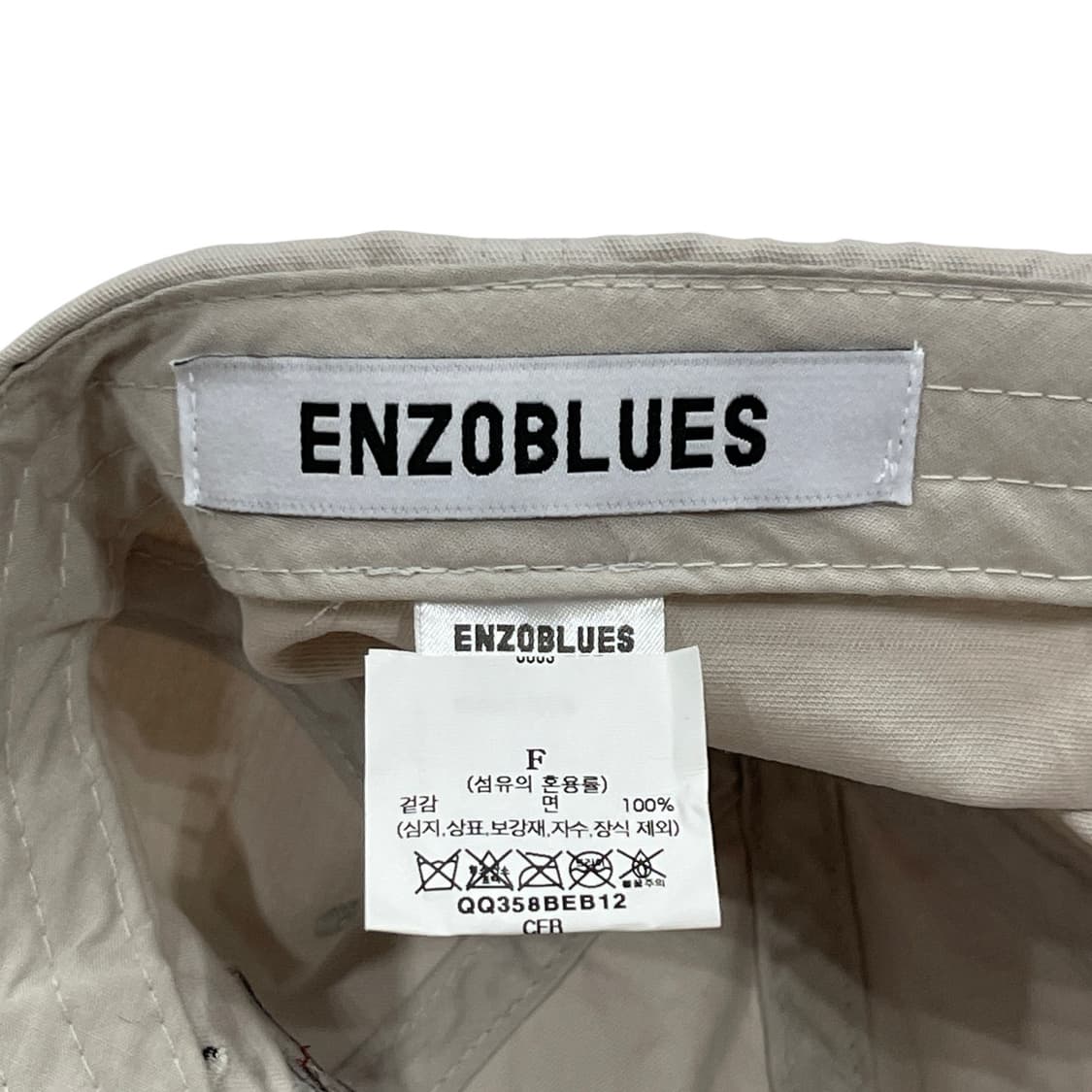 엔조블루스 볼캡 모자 상품이미지4