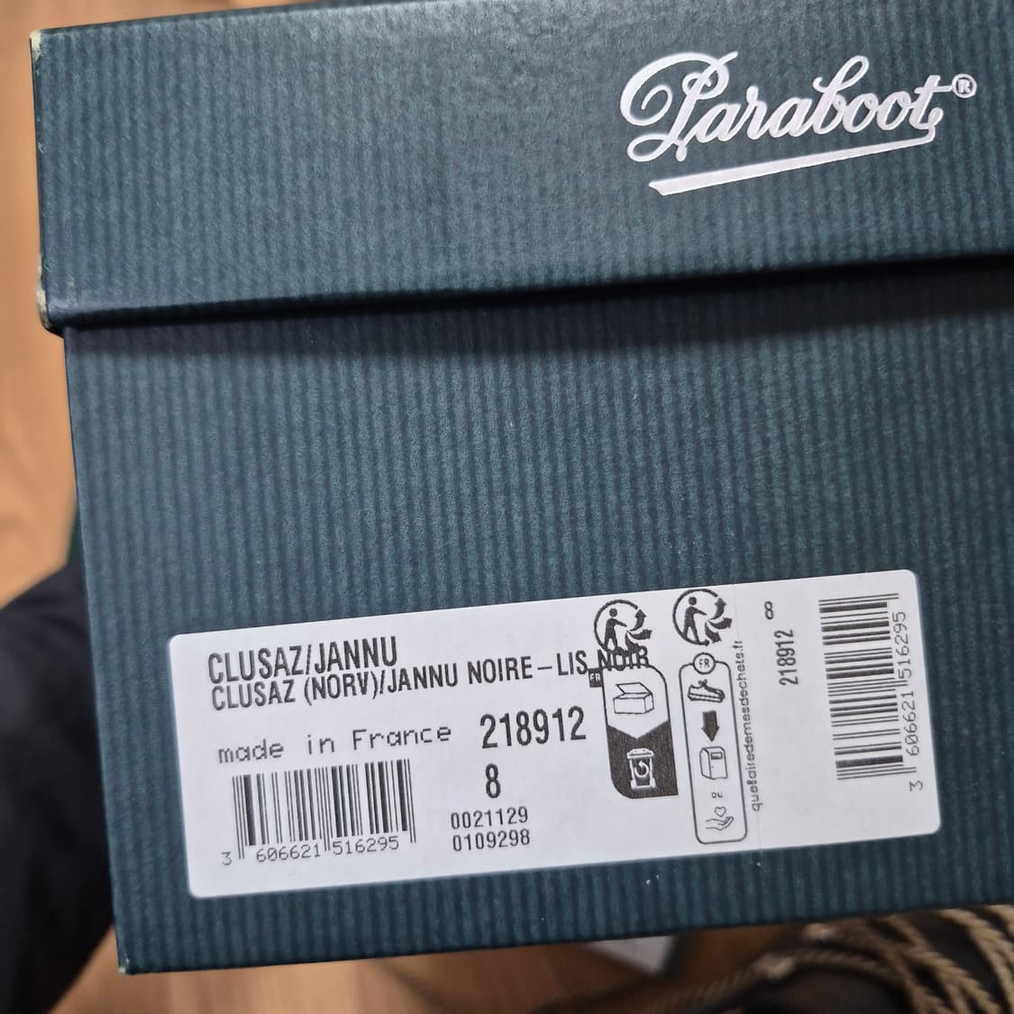 파라부트 클루사즈 블랙 8사이즈 상품이미지2
