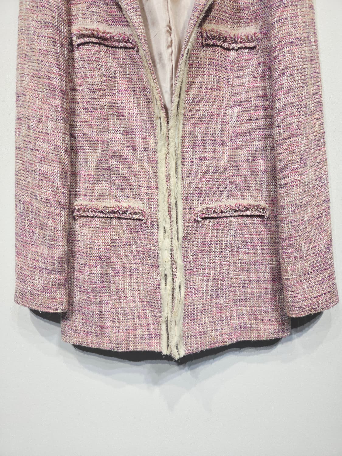 MINIMUM REFLEX 미니멈 리플렉스 프린지 트위드 자켓 상품이미지4