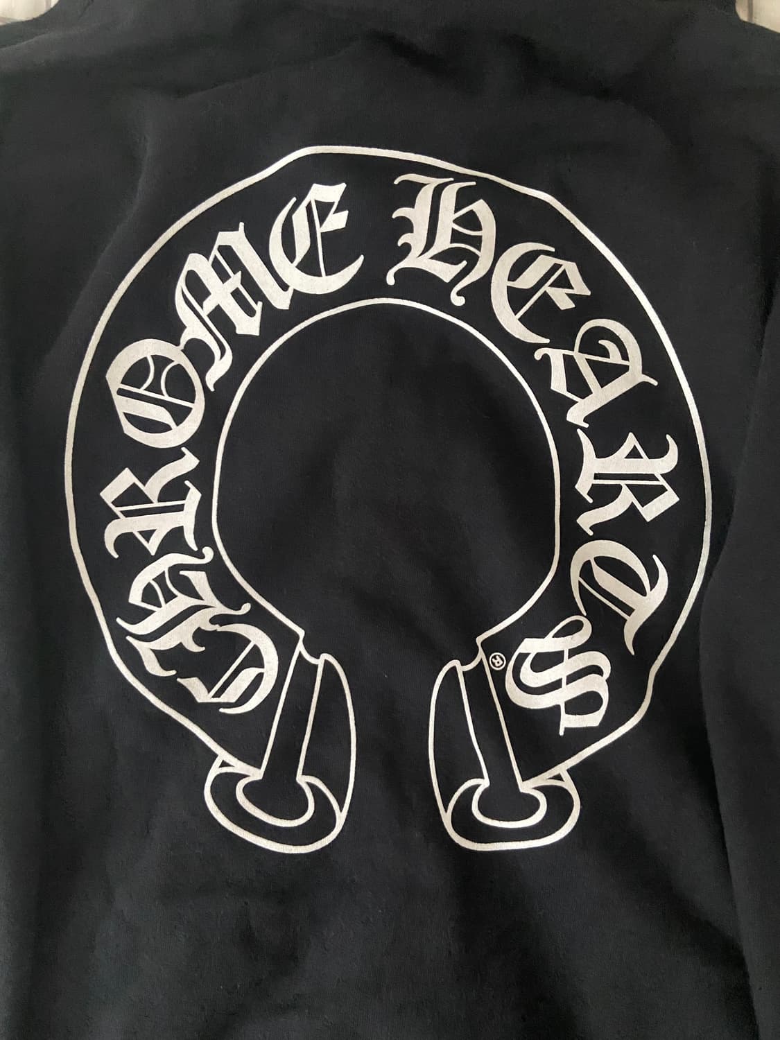 크롬하츠 홀스슈 플로랄 플리스 후드집업 사이즈 L (신세계 국문택) 상품이미지4