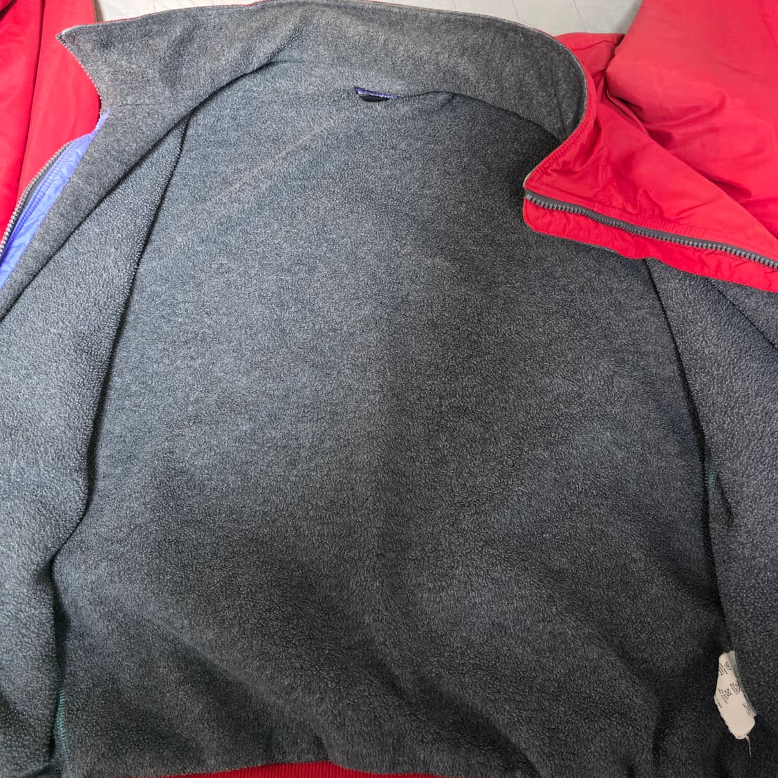 [L] 90s 빈티지 USA 파타고니아 신칠라 쉴드 레드 자켓 트래쉬드 상품이미지9