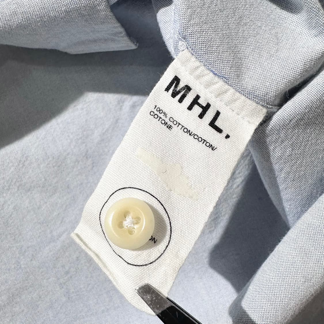 MHL 마가렛호웰 프론트 포켓 셔츠 상품이미지6