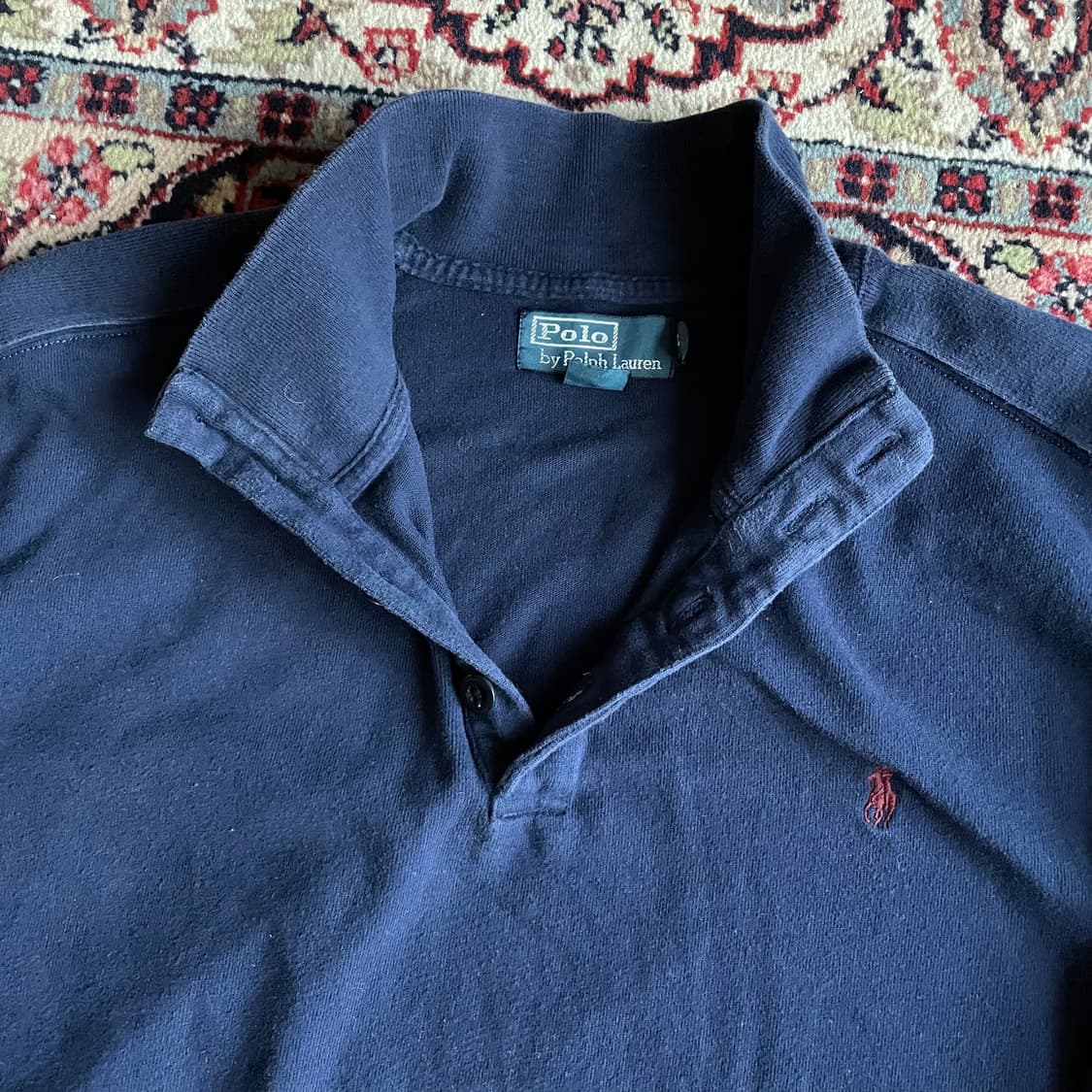 폴로 랄프로렌 하프 버튼 스웻셔츠 상품이미지2